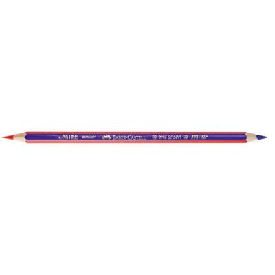 Matita FABER-CASTELL bicolore rosso/blu sottile JANUS 2160R/B