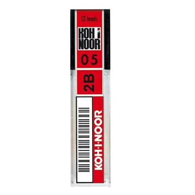 Mine KOH I NOOR 0.5mm 2B 12 pz.
