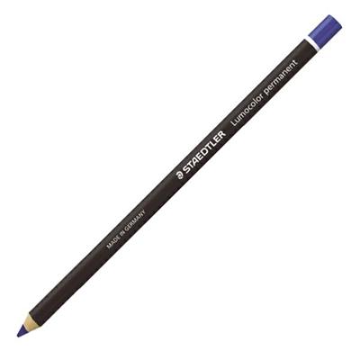 Matita vetrografica lumocolor staedtler glasochrom blu