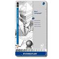Astuccio metallo 12 matita grafite MarsÂ® LumographÂ® 12gradazio