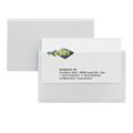 Sei Eticard T portabiglietti da visita 5,5X9cm adesivi conf.10