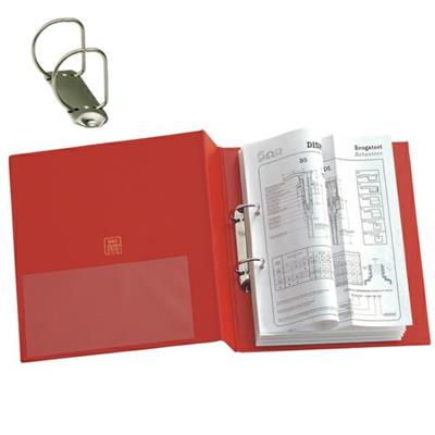 Raccoglitore STELVIO 40 A4 2D rosso 22x30cm SEI ROTA