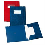 Cartella Archivio 3LF c/elastico 3 lembi 25x35 colore blu Sei Ro