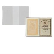 Custodia pvc carta identità sei rota 15,5x11 481111