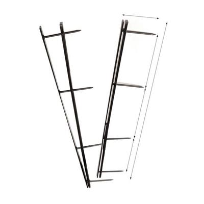 Pettine velobinder 4 denti rosso