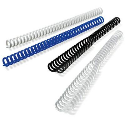 Dorsi plastici clickbind 34 anelli 8mm 45 fogli nero