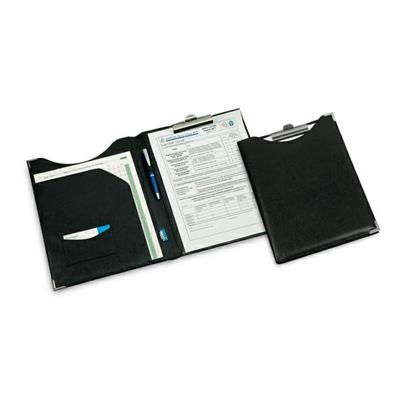 PORTABLOCCO IN SIMILPELLE NERO 24X31cm CON TASCA art.247 NIJI