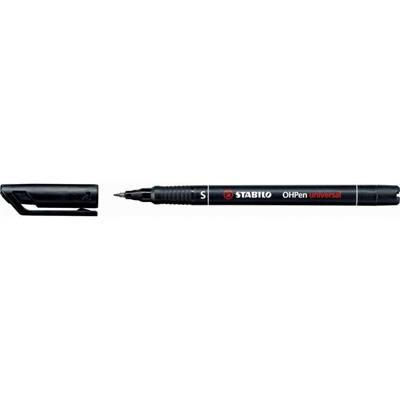 Pennarello stabilo ohp s 0.4 nero
