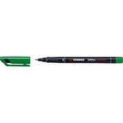Pennarello stabilo ohp s 0.4 verde
