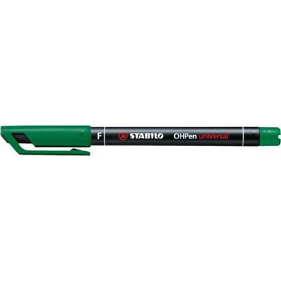 Pennarello stabilo ohp f 0.7 verde