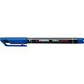 Pennarello stabilo ohp f 0.7 blu