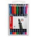 Pennarello stabilo ohp m 1.0 ass. 8pz