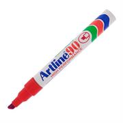 Marcatore artline 90 p.scalpello 5.0 rosso