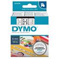 Nastro dymo 436130 mm6x7mt nero/bianco