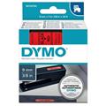 Nastro etich. dymo 409170 mm9x7mt nero/rosso
