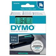 Nastro etich. dymo 450190 mm12x7mt nero/verde
