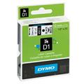 Nastro etich. dymo 450130 mm12x7mt nero/bianco