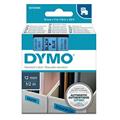 Nastro etich. dymo 450160 mm12x7mt nero/blu