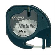 Nastro DYMO LT metallico 12mmx4mt. argento metallizzato