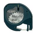 Nastro DYMO LT metallico 12mmx4mt. argento metallizzato