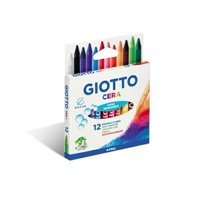 Pastelli cera giotto 12 colori