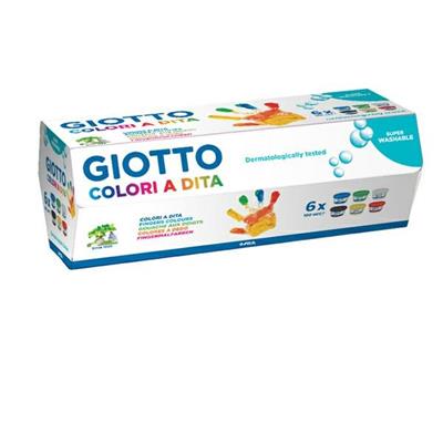 Colori a dita GIOTTO 100ml conf. 6pz