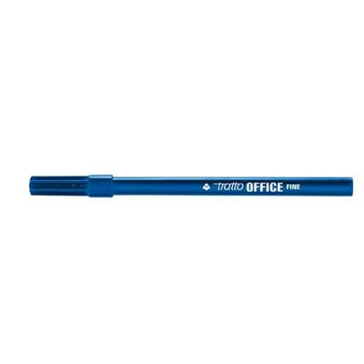 Pennarello tratto office fine 0.7 blu