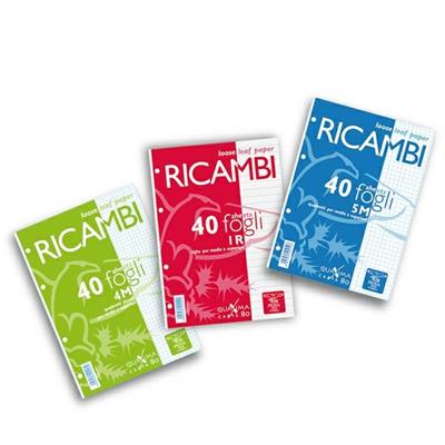 Ricambi Pigna Quaxima A5 1r 40fg