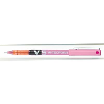 Penna roller Pilot V5 0.5 rosa