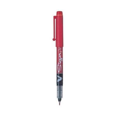 Pennarello PILOT V Signpen punta 2mm. rosso