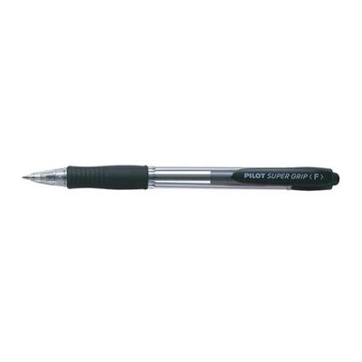 Penna sfera scatto PILOT SUPER GRIP punta 0.7mm. nero