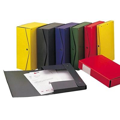 Scatola archivio PROJECT 15 grigio scuro 25x35cm dorso 15cm KING
