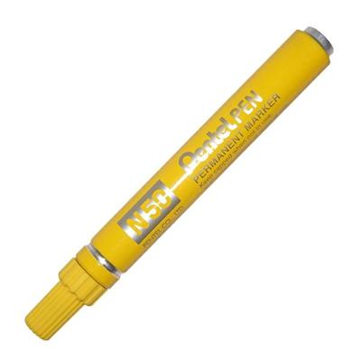 Marcatore Pentel Pen N50 p.tonda 4.3 giallo