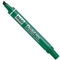 Marcatore pentel n60 p.scalpello 5.5 verde