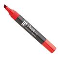 Marcatore papermate sharpie w10 punta scalpello rosso
