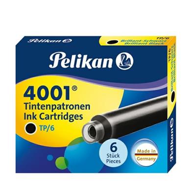 Cartucce stilo pelikan nero 6pz - 301218