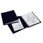 Raccoglitore 4 anelli 50mm sanremo 2000 a4 nero
