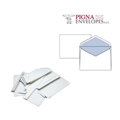25 BUSTE BIANCHE 120X180MM S/FINESTRA 70GR LEYLA