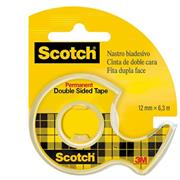 Nastro biadesivo c/chiocciola mm12x6mt Scotch 3m