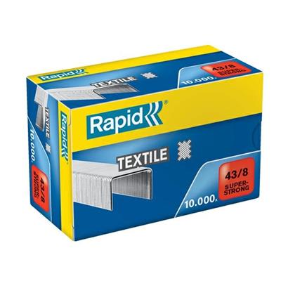 Scatola 10.000 punti SPECIAL TEXTILE RAPID 43/8