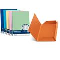 Cartellina 3 lembi colore rosso 200gr 25x33 25pz FAVINI