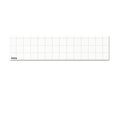 Fogli carta Leona 70x100 bianca 10mm ambo i lati 120gr cf.50