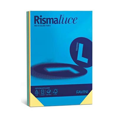 Carta rismaluce a3 140gr assortiti 200fg