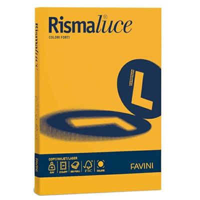 Carta rismaluce a4 200gr giallo oro 125fg