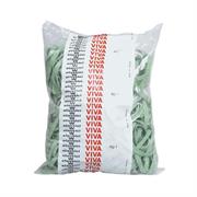 Elastici 1kg ø 120 mm x 5 mm fettuccia verde