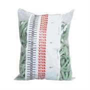 Elastici gomma kg ø 100mm x 8 mm fettuccia verde