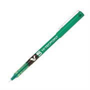Penna roller PILOT V5 0.5 verde punta extrafine 0.5mm.