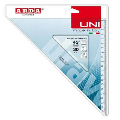 Squadra UNI ARDA 45° 30 CM