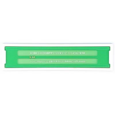 Normografo Arda 3,5mm 16,4x4cm