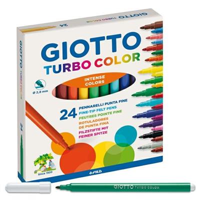 Pennarelli GIOTTO turbo color 24pz